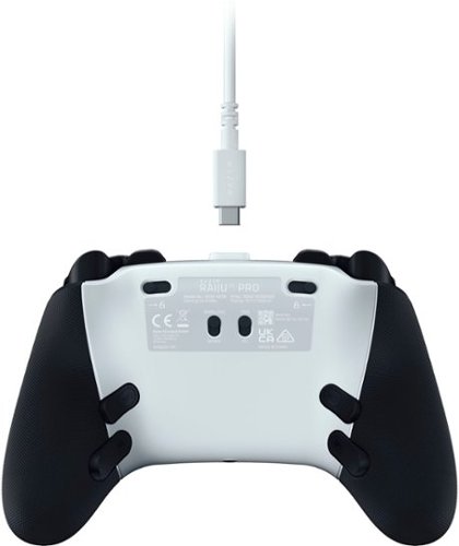 Razer Raiju V3 Pro Wireless Gaming Controller with TMR Thumbsticks and Remappable Buttons for PS5 and PC - White BUY IN EUROPE