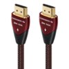 AudioQuest - Cinnamon 48 9.8' 4K-8K-10K 48Gbps In-Wall Rated HDMI Cable - Red on Black-Front_Standard