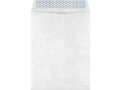Staples - Tyvek Self Seal Catalog Envelope, 9 1/2" x 12 1/2", 100/Box (ST19867-CC) - White