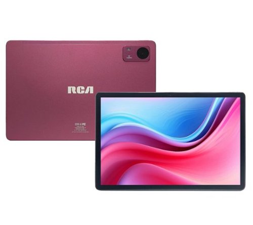 RCA - 10” Tablet MediaTek MT8781/G99, Octa Core, 4GB Memory 64GB Storage, 2 MP Front Camera, 5 MP Rear Camera, Android 14 - Pink-Front_Standard 