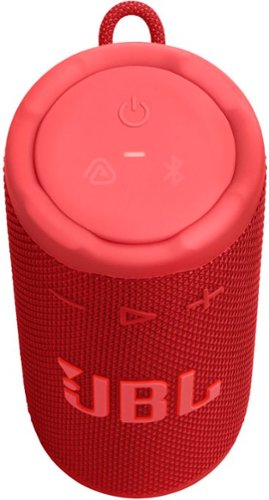 JBL Grip Portable Wireless Speaker with Built In Light 2025 Red