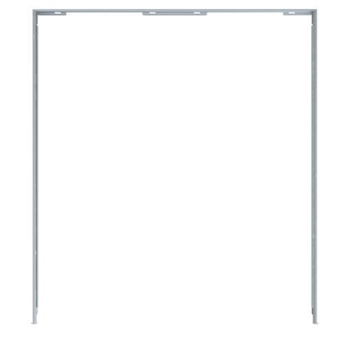 Miele - KFK7201 Decor Frame Set for Side-by-Side 36" MasterCool Refrigeration - Stainless Steel