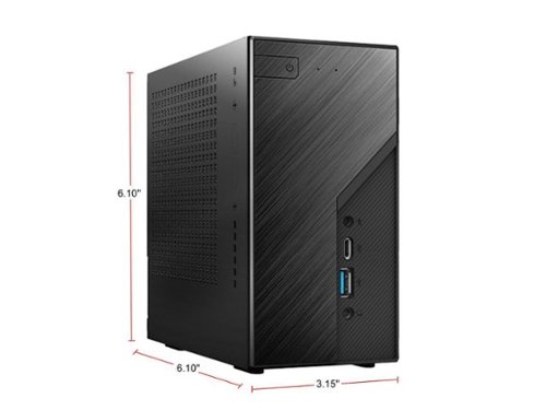 ASRock DESKMINI X300W AMD X300 Mini PC (AM4, HDMI, DP, D Sub, LAN