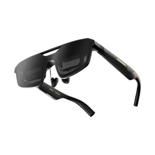 ASUS - ROG XREAL R1 Edition 20 Gaming AR Glasses - 171" FHD 240Hz 0.01ms for ROG Ally, PC, and Console (N/Standard IPD 57-66mm) - Black
