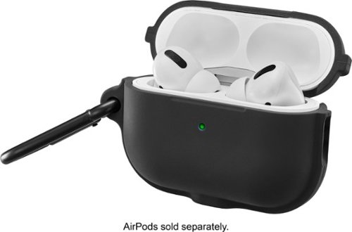 Insignia™ Case + Cleaning Tool for Apple AirPods Pro 1st and 2nd Generation - Black BUY IN EUROPE