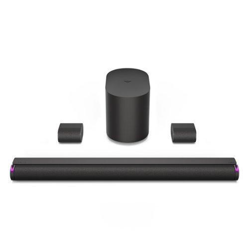 VIZIO - Elevate SE 5.1.2 Soundbar, Wireless Subwoofer, Surround Sound w/ Dolby Atmos and DTS:X - Black