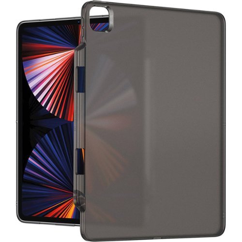 SaharaCase Hybrid Flex Case for Apple iPad Pro 12.9 (4th, 5th, and 6th Gen 2020-2022) - Black GLOBAL SHIPPING