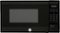 GE - 0.7 Cu. Ft. Countertop Microwave with Convenience Cooking Controls - Black-Front_Standard