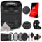 Canon - RF 24-105mm f/4-7.1 IS STM Lens (White Box) + Essential Accessory Kit - Black-Front_Standard