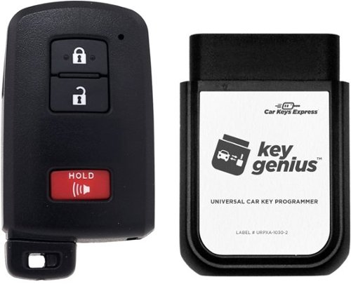 Car Keys Express - Toyota Simple Key - 3 Button Smart Key Remote and programming device - Black