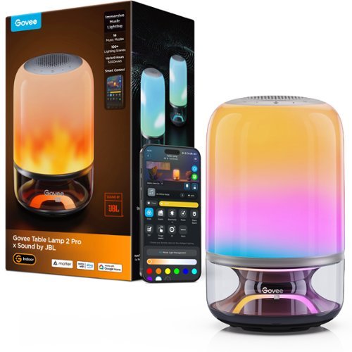Govee - Smart Table Lamp 2 Pro  Sound by JBL