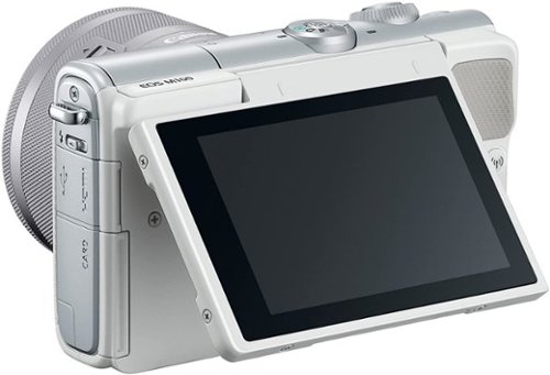 Canon EOS M100 ホワイト Canon EOS M100 Mirrorless Digital Camera White with 15 45mm Lens