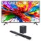 LG - 65QNED92AUA 65 Inch 4K QNED Mini LED evo AI Smart TV with a JBL BAR-1300X 11.1.4ch Soundbar (2025)-Front_Standard
