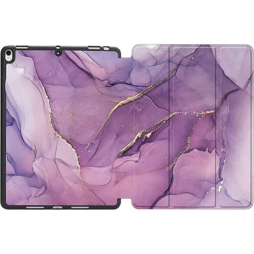 SaharaCase Folio Case for Apple iPad 10.2 (8th Generation 2020) and (9th Generation 2021) - Purple Marble WORLDWIDE DELIVERY