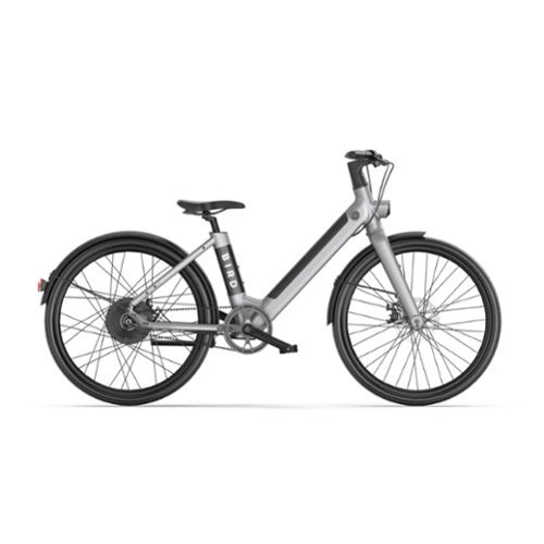 Bird - V-Frame eBike w/ 50mi Max Operating Range & 20 mph Max Speed - Gravity Gray-Front_Standard 