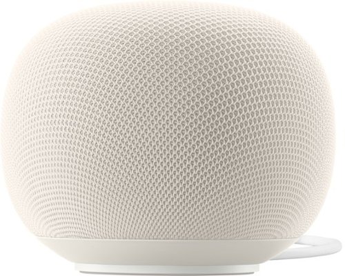 Google - Home Speaker (Coming Spring 2026) - Smart Speaker with Gemini For Home Voice Assistant and 360-Degree Sound - Porcelain