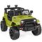Best Choice Products - 12V Kids Ride On Truck Car w/ Parent Remote Control, Spring Suspension, LED Lights - Green-Front_Standard