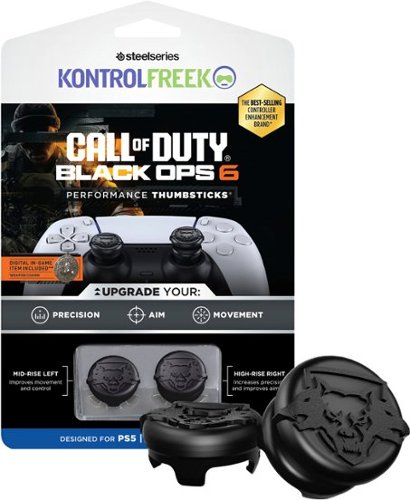 KontrolFreek Call of Duty Black Ops 6 Performance Thumbsticks PS5 - Black INTERNATIONAL SHIPPING