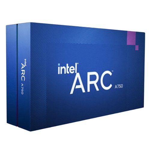 Intel Arc A750 Limited Edition 8GB GDDR6 PCI Express 4.0 Graphics Card - Black GLOBAL SHIPPING