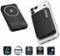 Energizer - 10,000mAh SLIM METAL 20W Magnetic Wireless Qi/Qi2.0/MagSafe PowerBank, Portable Charger, 2 Outputs, LED Display, & USB-C - Black-Front_Standard