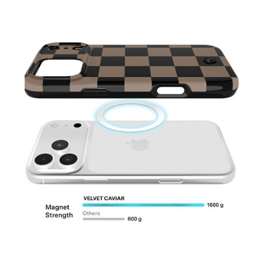 VELVET CAVIAR MagSafe Case for Apple iPhone 17 Pro Max - Mocha Vibe Checker HOW TO BUY