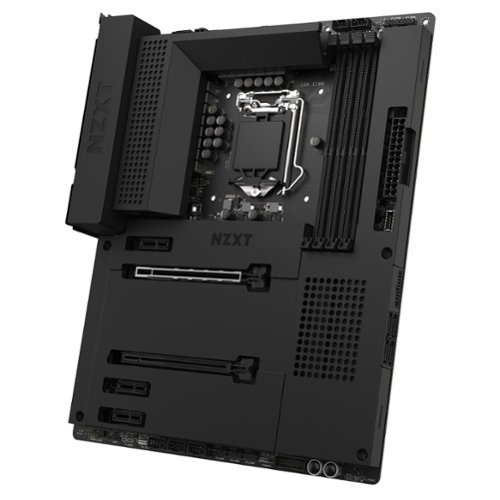 NZXT - Z590 (Socket LGA 1200) USB 3.2 Intel Motherboard with Wifi-Front_Standard 