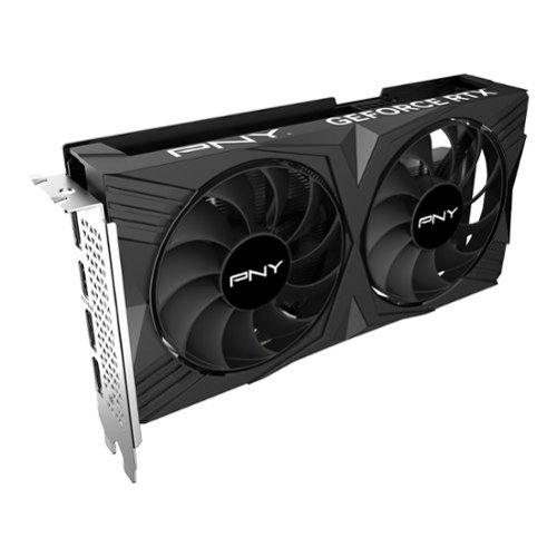 PNY NVIDIA GeForce RTX 4060 8GB OC GDDR6 PCIe Gen 4 x16 Graphics Card with Dual Fan - Black GLOBAL SHIPPING