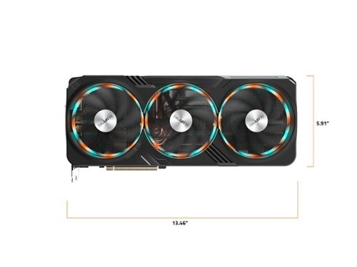 GIGABYTE NVIDIA GeForce RTX 4080 SUPER Gaming OC 16GB GDDR6X PCI Express 4.0 Graphics Card - Black BUY IN MIDDLE EAST