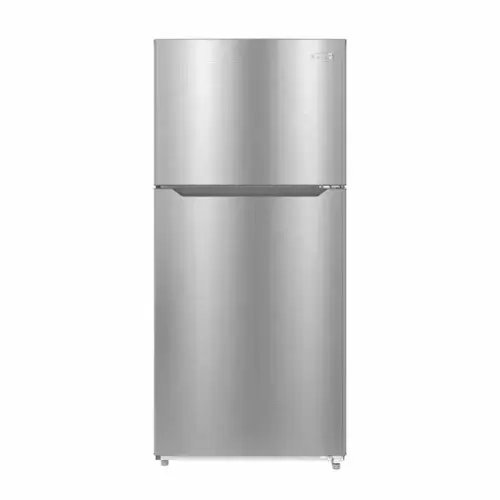 Front. Koolmore - 30 In. 18 Cu. Ft. Top-Freezer Household Refrigerator in Stainless Steel, Energy Star Certified - Stainless steel.