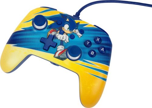 PowerA Enhanced Wired Controller for Nintendo Switch - Sonic Boost BUY ONLINE