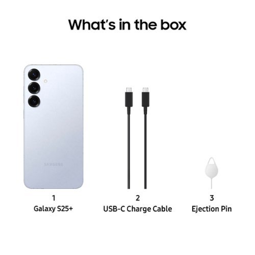 Samsung Galaxy S25+ 256GB (Unlocked) Icyblue SM-S936ULBAXAA