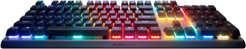 SteelSeries Apex Pro Gen 3 Full Size Wired Mechanical OmniPoint Adjustable Gaming Keyboard with Rapid Tap - Black BUY ONLINE