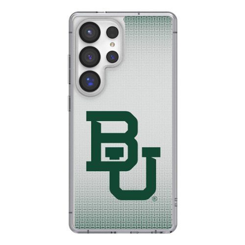 Keyscaper - NCAA - Baylor Bears Linen Logo Galaxy Clear Case - S24 - Multicolor-Front_Standard 