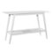 Linon Home Décor - Clayborn Console Table for TVs Up to 50" - White-Front_Standard