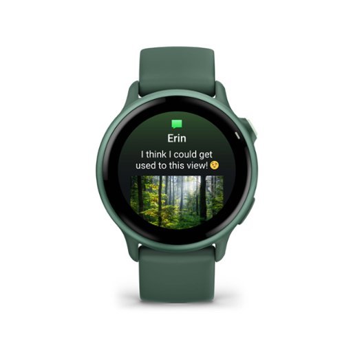 Garmin vívoactive 6 GPS Smartwatch 42 mm Fiber-reinforced polymer - Metallic Jasper Green with Jasper Green Band HOW TO BUY
