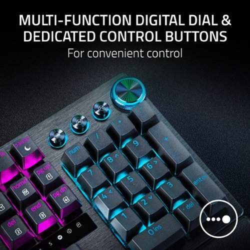 Razer Huntsman V3 Pro 8KHz Full Size Wired Analog Optical Linear Switch Gaming Keyboard with Snap Tap - Black BUY IN EUROPE