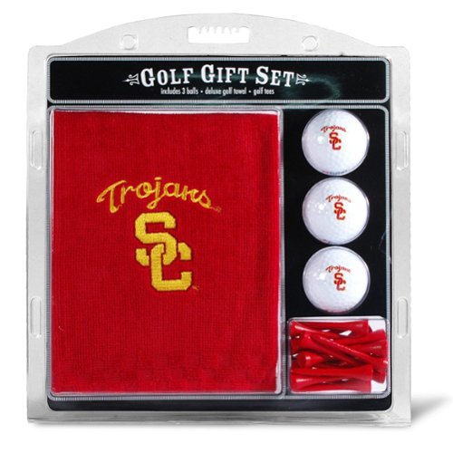 Team Golf - USC Trojans Embroidered Golf Gift Set - Multicolor-Front_Standard 