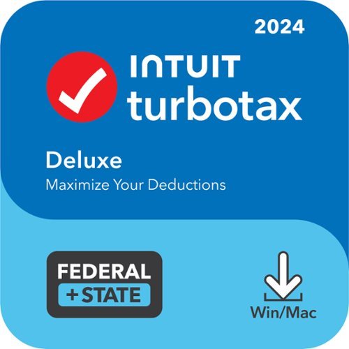 TurboTax - Deluxe 2024 Federal + E-file & State - Mac OS, Windows [Digital]