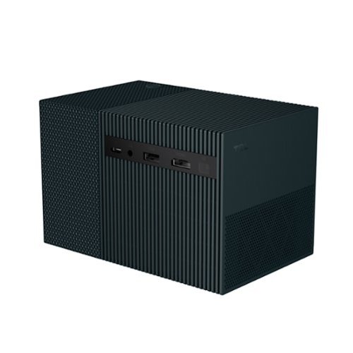 TCL PlayCube 1080P Full HD HDR DLP Portable Smart Projector with Google TV - Forest Green BUY IN QATAR