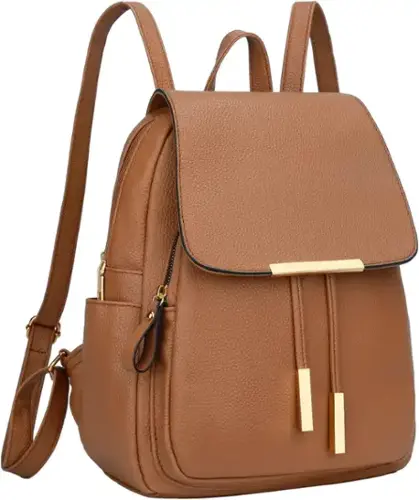 A-brown-Backpack
