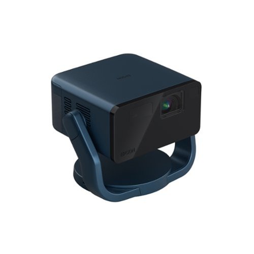 Epson - EpiqVision Mini EF22 Portable Smart Laser Projector, 1,000 Lumens, 1080p HDR, 3-Chip 3LCD, Google TV, Netflix, Speakers - Blue
