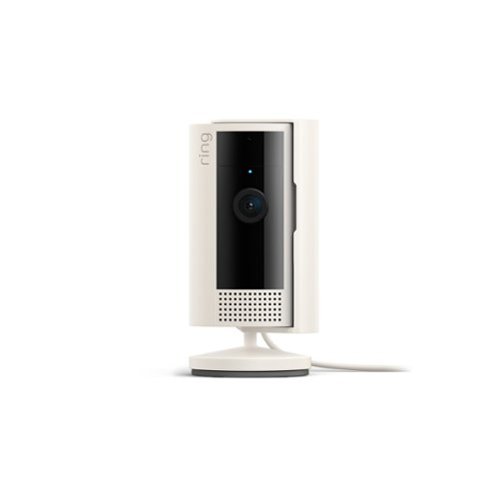 Ring Indoor Plug-In 1080p Security Camera (2nd - Generation) with Privacy cover - Starlight SHOP ONLINE