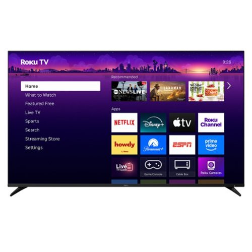 Roku - 75" Class Pro Series 4K QLED Mini-LED Smart RokuTV (2025)-Front_Standard 