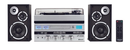 Victor Audio - Victor Geneva Music Center - Silver-Front_Standard 