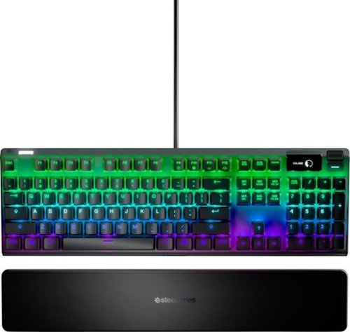 SteelSeries Apex Pro V2 Full Size Wired Mechanical OmniPoint Adjustable HyperMagnetic Gaming Keyboard with Rapid Tap - Black BUY ONLINE