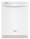 Whirlpool - 24" Top Control Built-In Stainless Steel Tub Dishwasher with Large Capacity Tall Top Rack and 50 dBA - White-Front_Standard