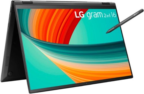 LG  gram 16” 2in1 Laptop - Intel Evo 13th Gen Intel Core Processor i7 with 32GB RAM - 1TB NVMe SSD - Black - Black WHERE TO BUY