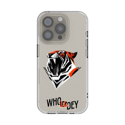 Keyscaper - NFL - Cincinnati Bengals iPhone Clear Case - 13 mini - Multicolor-Front_Standard 