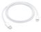 Apple - 3.3' USB Type C-to-Lightning Charging Cable - White-Front_Standard