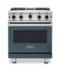 Viking - 30 in. Wide 4 burner 5-Series Gas Open Burner Range - Squall-Front_Standard